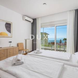OPATIJA, IČIĆI – moderan stan za dugoročni najam s bazenom i panoramskim pogledom na more