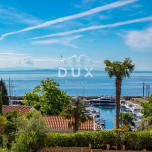 OPATIJA, IČIĆI – moderan stan za dugoročni najam s bazenom i panoramskim pogledom na more
