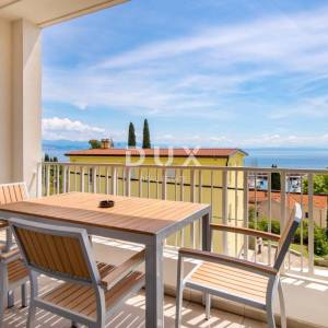 OPATIJA, IČIĆI – moderan stan od 51 m² za dugoročni najam, s bazenom i panoramskim pogledom na more