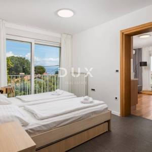OPATIJA, IČIĆI – moderan stan od 51 m² za dugoročni najam, s bazenom i panoramskim pogledom na more