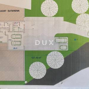 OPATIJA, LOVRAN - građevinsko zemljište 2.078 m2 s pogledom na more i GRAĐEVINSKOM DOZVOLOM za samostojeću kuću s bazenom! PRIL...