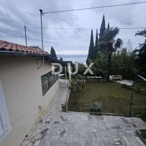 OPATIJA, LOVRAN - kuća prizemnica135m2, 2.RED DO MORA!!!! s panoramskim pogledom na more + okoliš
