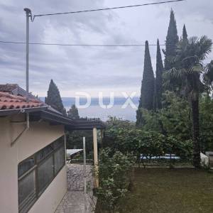 OPATIJA, LOVRAN - kuća prizemnica135m2, 2.RED DO MORA!!!! s panoramskim pogledom na more + okoliš