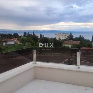 OPATIJA, LOVRAN - luksuzan stan 94m2 na katu, 300m od mora