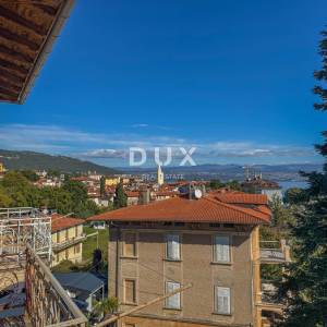 OPATIJA, LOVRAN- prekrasna prilika za kupnju povijesnog stana u vili, drugi red do mora, terasa i pogled