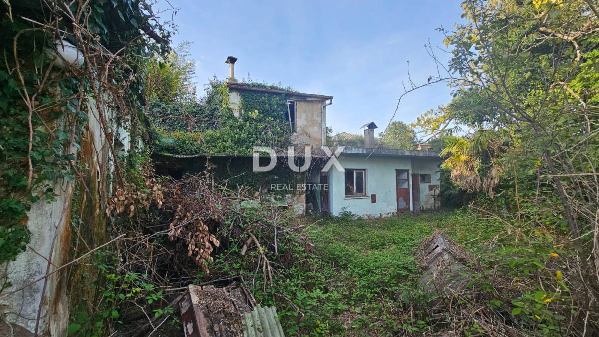 OPATIJA, MIHOTIĆI - Starina s projektom, građevinskom dozvolom i pogledom