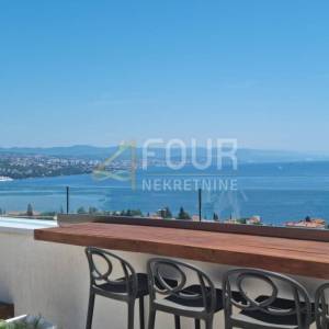 Opatija, penthouse, 3s+db, 267.20m2, pogled na more