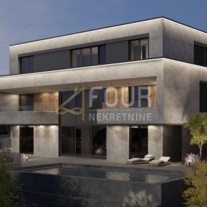Opatija, projekt - moderna vila s bazenom i pogledom na more