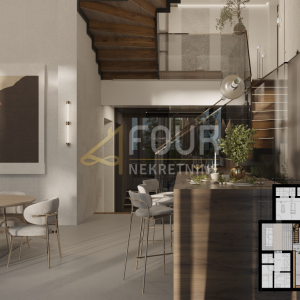 Opatija, projekt - moderna vila s bazenom i pogledom na more