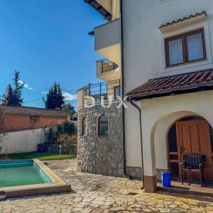 OPATIJA - samostojeća kuća s bazenom i kvalitetnom okućnicom, privatnost i predivan pogled na more