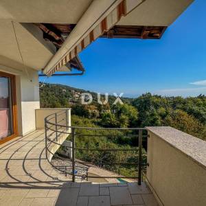 OPATIJA - samostojeća kuća s bazenom i kvalitetnom okućnicom, privatnost i predivan pogled na more