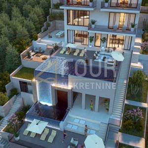 Opatija - Veprinac, zemljište 1.686m2 za luksuznu vilu s bazenom