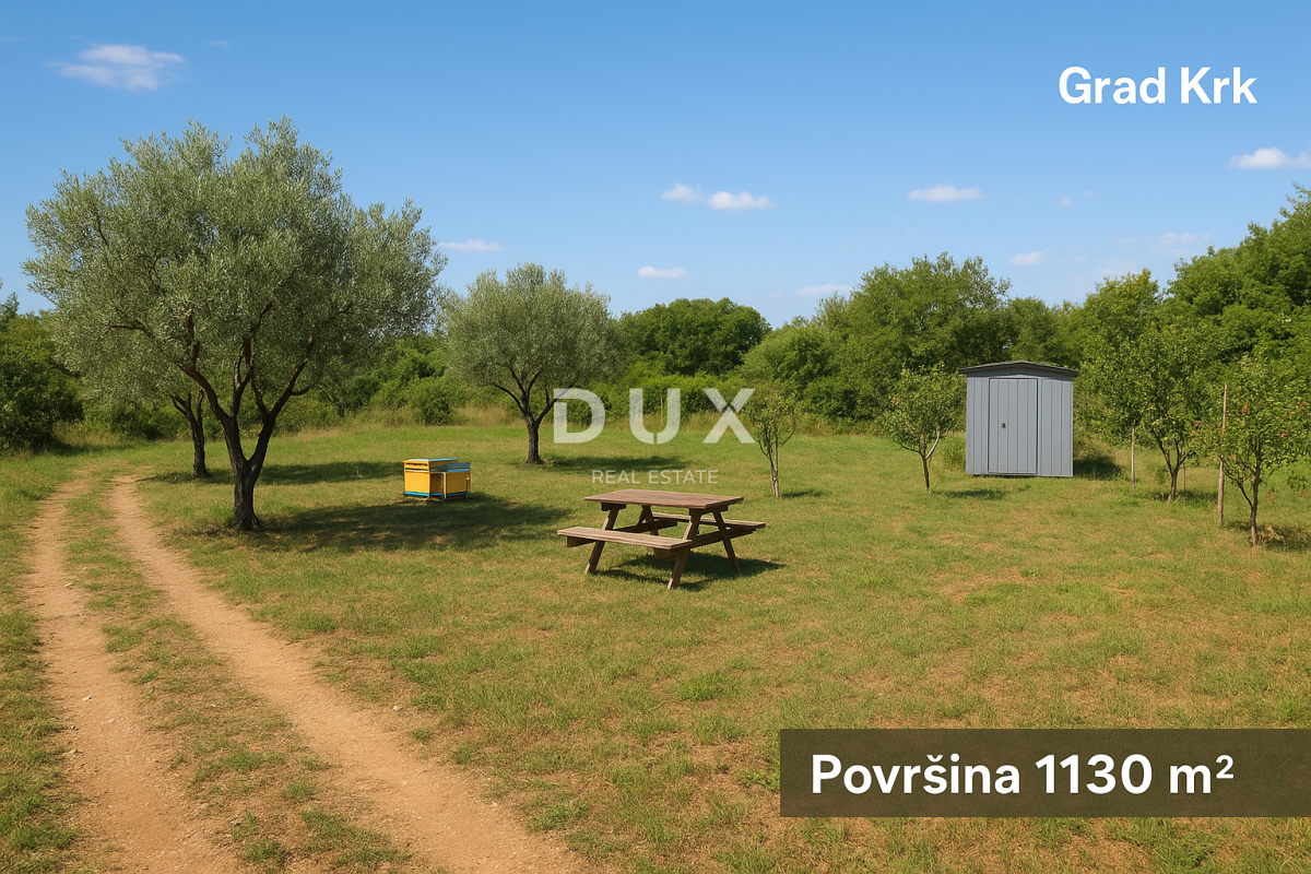 OTOK KRK, GRAD KRK - Poljoprivredno zemljište