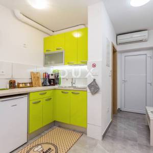 OTOK KRK, MALINSKA - Apartman sa okućnicom i parkingom