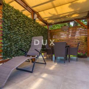 OTOK KRK, MALINSKA - Apartman sa okućnicom i parkingom