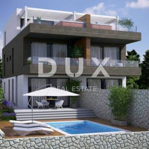 PAG, NOVALJA - Dvoetažni penthouse s krovnom terasom