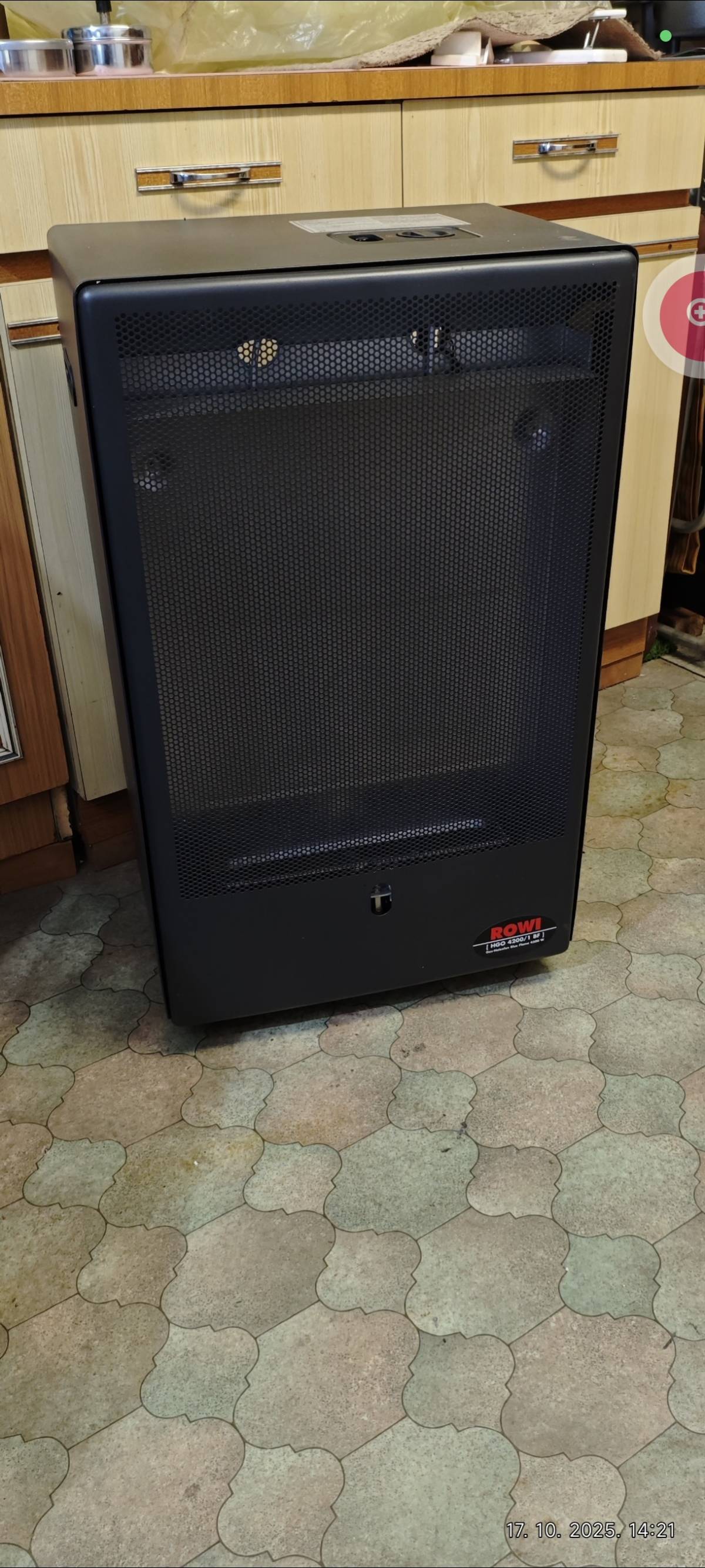 Peć na plin iz boce