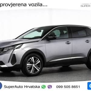 Peugeot 3008 1.2 Aut. Allure 136 KS, LED+TEM+GR SJED+KAM+VIRT+PDC