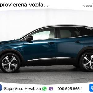 Peugeot 3008 1.2 PureTech Aut. GT 130 KS, LED+ACC+GR SJED+KAM+VIRT+PDC