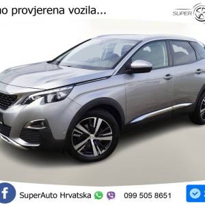 Peugeot 3008 1.6 PureTech Aut. Allure 180 KS, LED+TEM+GR SJED+KAM+ASIST+PDC