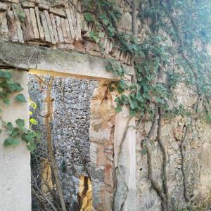 Plomin, okolica, dvije ruševine sa očaravajućim pogledom na more