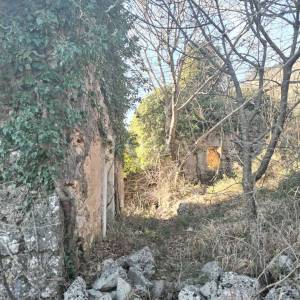 Plomin, okolica, dvije ruševine sa očaravajućim pogledom na more
