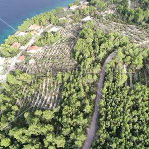 Poljoprivredno zemljište s kamenom kućom i morem u blizini – Prigradica, otok Ko