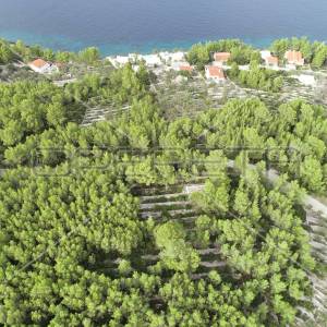 Poljoprivredno zemljište s kamenom kućom i morem u blizini – Prigradica, otok Ko