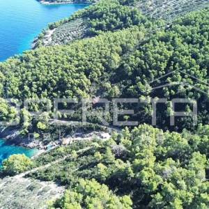 Poljoprivredno zemljiste s kućicom, nedaleko od mora, Vela Luka