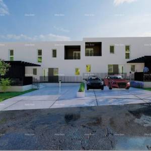 POREČ - Moderna dvojna kuća s vlastitim zelenilom (Kuća B)