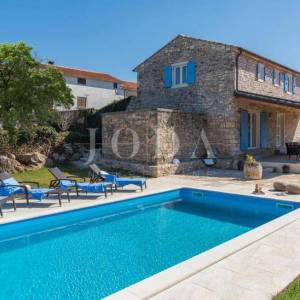 Poreč, okolica, kamena Villa sa bazenom