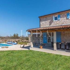 Poreč, okolica, kamena Villa sa bazenom
