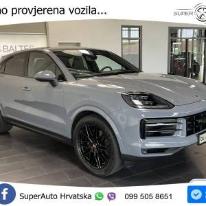 Porsche Cayenne Coupe 3.0 354 KS, ZRAČNI+ACC+MATRIX+360+GR SJED+HEAD+PANO