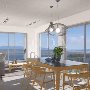 Prekrasan apartman s pogledom na Kvarnerski zaljev u Omišlju