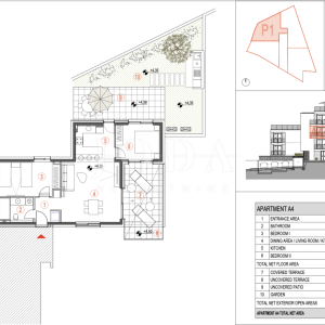 Primošten apartman s pogledom na more