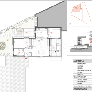 Primošten apartman s pogledom na more