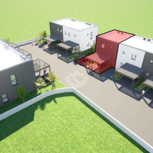 Prodaja, atraktivan građevinski projekt na otoku Ugljanu, Preko, 100 m od mora