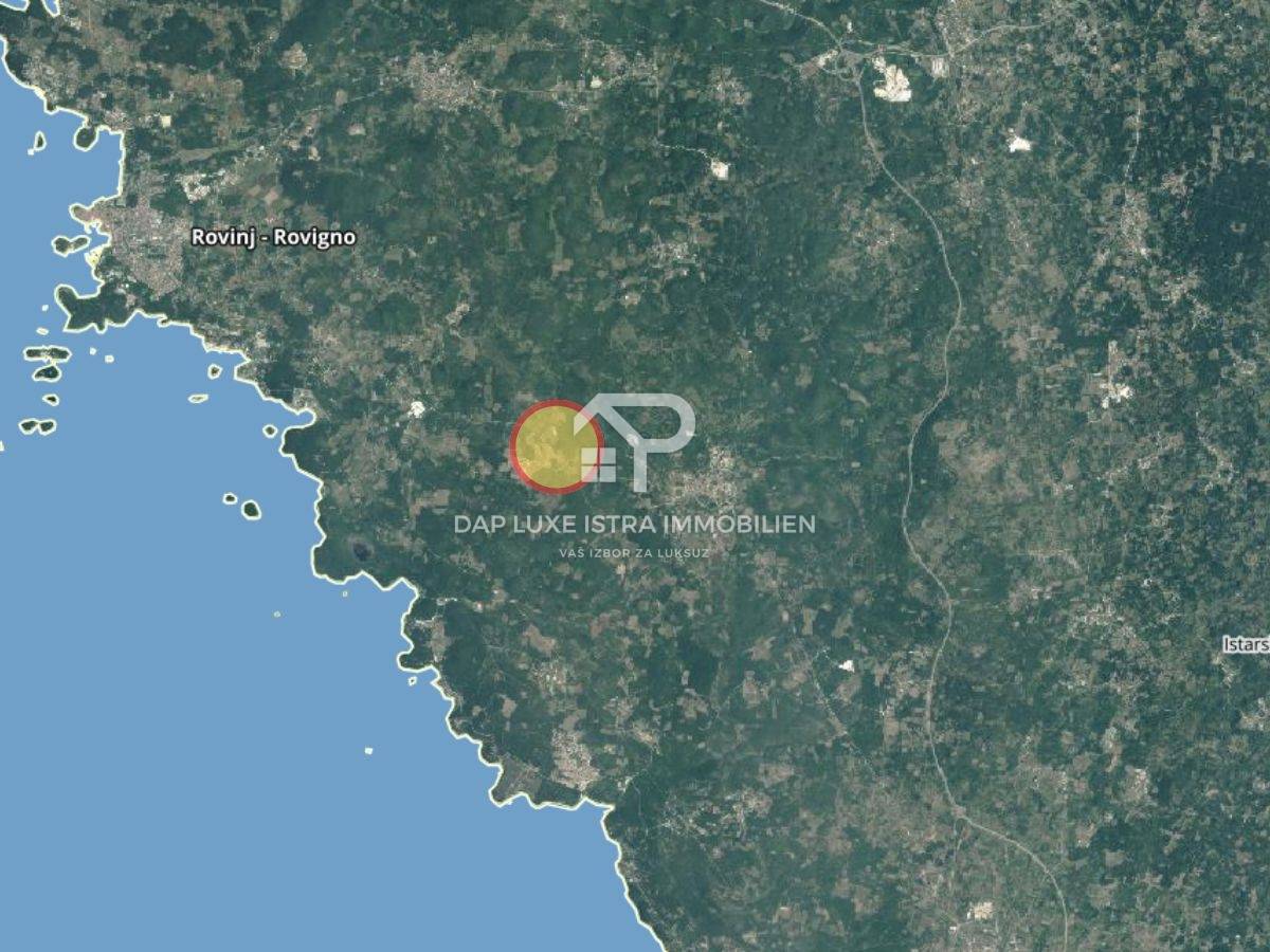 Prodaje se građevinsko zemljište Bale s pogledom na more 1400m2