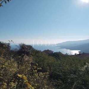 Rabac, građevinski teren sa prekrasnim pogledom na more