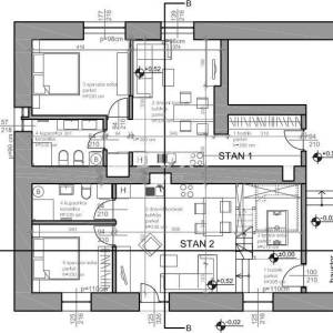 RIJEKA, POTOK – Dvije stambene jedinice u jedinstvenom prostoru s mogućnošću različite namjene