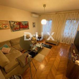 RIJEKA, TRSAT, CENTAR - stan 103 m2 u prizemlju + GARAŽA 25 m2 + okućnica u centru Trsata! PRILIKA!