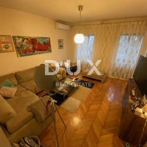 RIJEKA, TRSAT, CENTAR - stan 103 m2 u prizemlju + GARAŽA 25 m2 + okućnica u centru Trsata! PRILIKA!