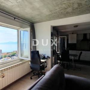RIJEKA, TURNIĆ – Sunčani stan s panoramskim pogledom na more