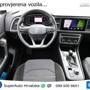 Seat Ateca 1.5 EcoTSI DSG Style 150 KS, LED+ACC+GR SJED+KAM+KUKA+VIRT