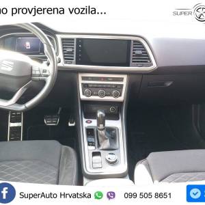 Seat Ateca 1.5 TSI DSG FR 150 KS, LED+ACC+GR SJED+KAM+PDC+VIRT