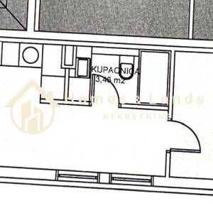 Sesvete,centar,2-S  36m2 u prizemlju(PP) s spremištem i parkingom