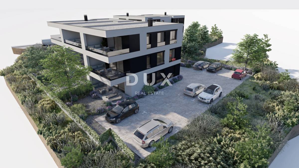 ŠIBENIK, SRIMA – Luksuzni stan u novogradnji samo 300 m od mora i plaže