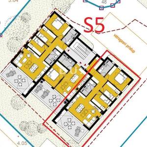 ŠIBENIK, SRIMA – Moderan stan u novogradnji u blizini plaže