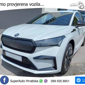 Škoda Enyaq iV 60 SportLine 179 KS, REG 06/26 MATRIX+KAM+GR SJED+VIRT+ASIST
