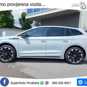 Škoda Enyaq iV 60 SportLine 179 KS, REG 06/26 MATRIX+KAM+GR SJED+VIRT+ASIST